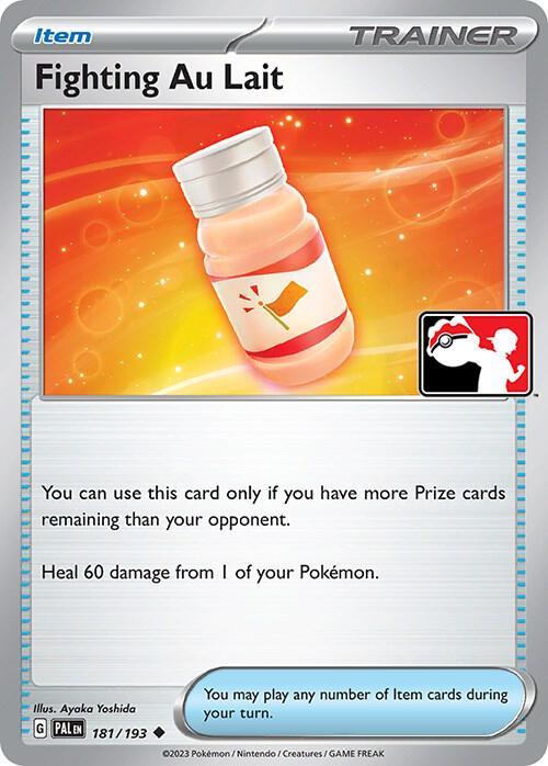 Paldea Evolved Fighting Au Lait [Prize-Pack] Pokémon card